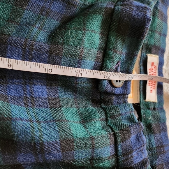 Pendleton Authentic Black Watch Tartan Wool Lined Sz. 12 Dress Pants w Pockets - Picture 11 of 11